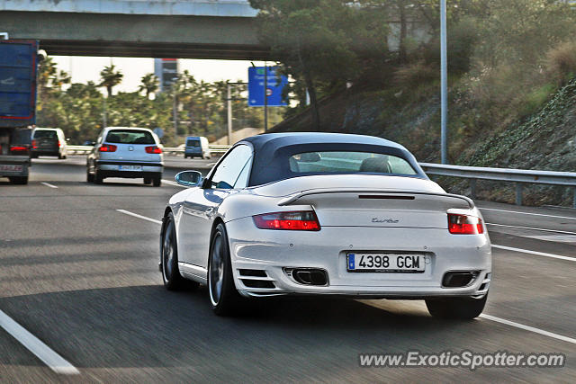 Porsche 911 Turbo spotted in Marbella, Spain