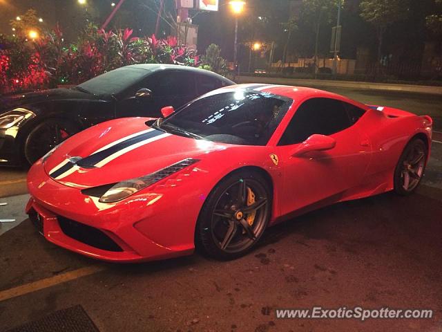 Ferrari 458 Italia spotted in Taipei, Taiwan