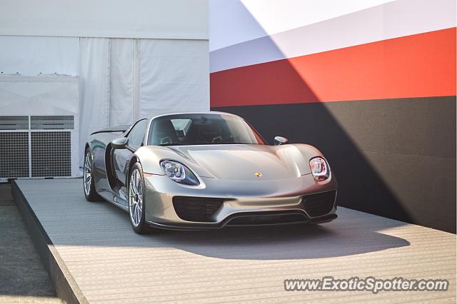 Porsche 918 Spyder spotted in Dallas, Texas