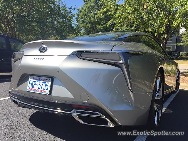 Lexus LC 500 spotted in Raleigh, North Carolina