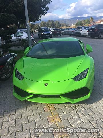 Lamborghini Huracan spotted in Mugla, Turkey