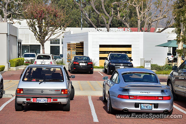 Porsche 911 spotted in Malibu, California