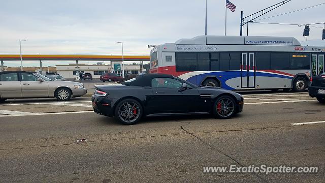 Aston Martin Vantage spotted in Columbus, Ohio