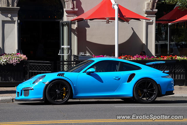 Porsche 911 GT3 spotted in Calgary, Canada