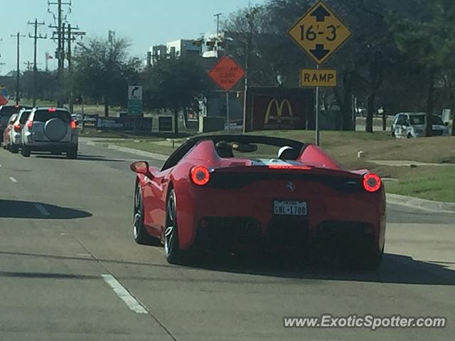 Ferrari 488 GTB spotted in Dallas, Texas