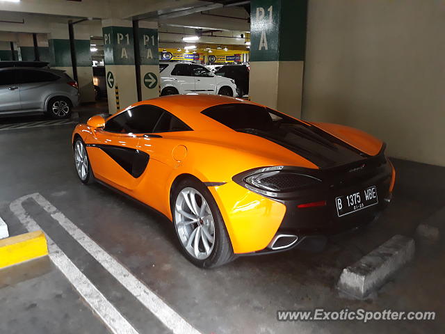 Mclaren 570S spotted in Jakarta, Indonesia