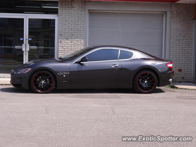 Maserati GranTurismo spotted in Quebec City, Canada