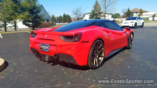 Ferrari 488 GTB spotted in Columbus, Ohio