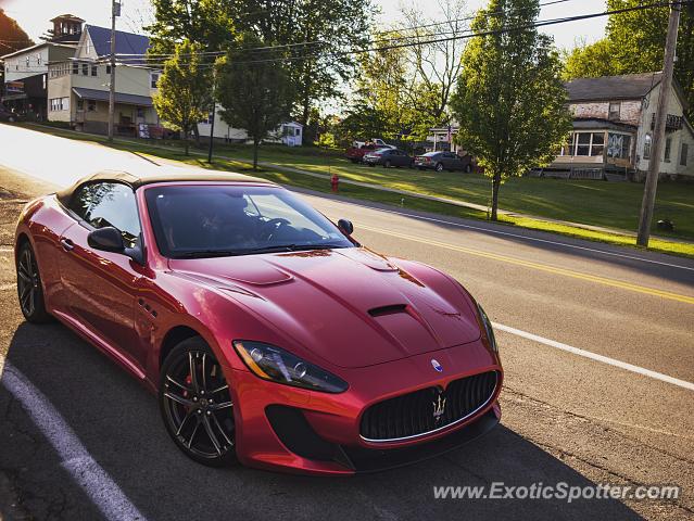 Maserati GranTurismo spotted in Sodus point, New York