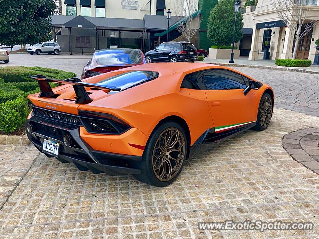 Lamborghini Huracan spotted in Buckhead, Georgia