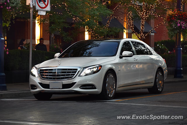 Mercedes Maybach spotted in Toronto, Canada