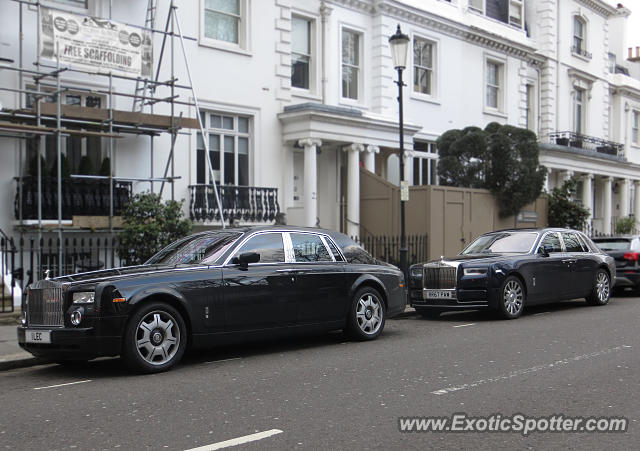 Rolls-Royce Phantom spotted in London, United Kingdom