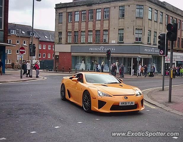Lexus LFA spotted in Exeter, United Kingdom