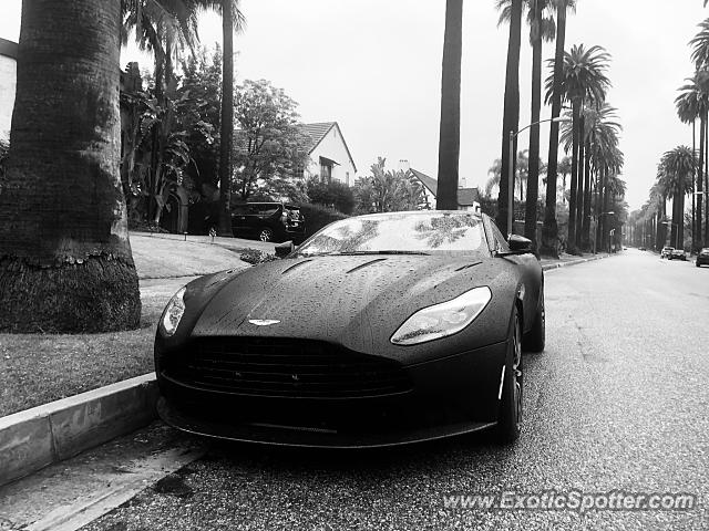 Aston Martin DB11 spotted in Los Angeles, California