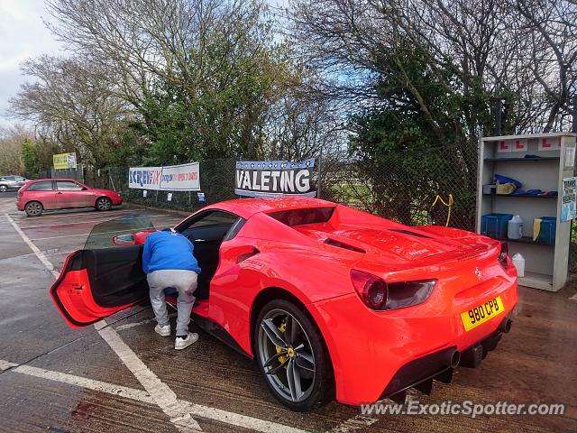 Ferrari 488 GTB spotted in Newton Abbot, United Kingdom