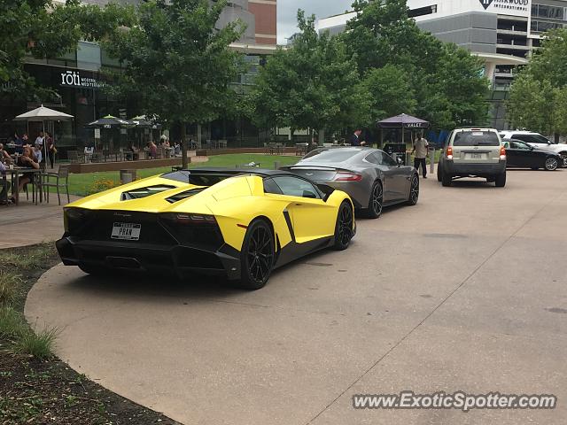 Lamborghini Aventador spotted in Dallas, Texas