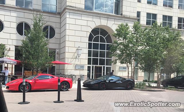 Ferrari 458 Italia spotted in Dallas, Texas