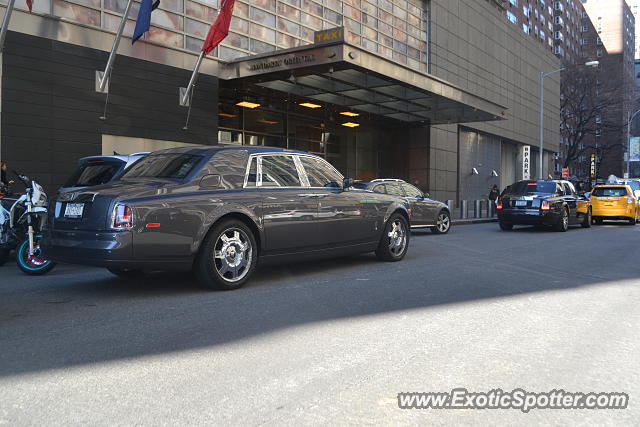 Rolls-Royce Phantom spotted in Manhattan, New York