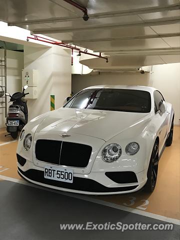 Bentley Continental spotted in Taipei, Taiwan