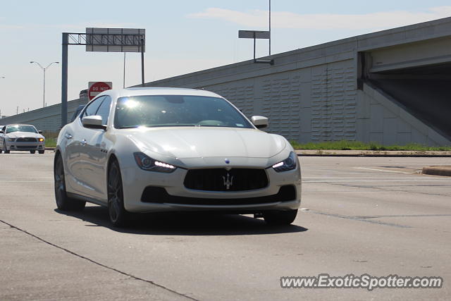 Maserati Ghibli spotted in Houston, Texas