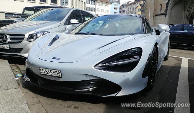 Mclaren 720S spotted in Zürich, Switzerland