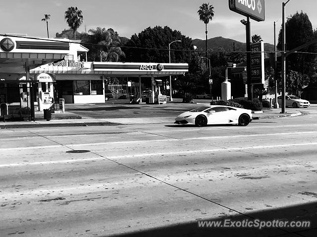 Lamborghini Huracan spotted in Los Angeles, California