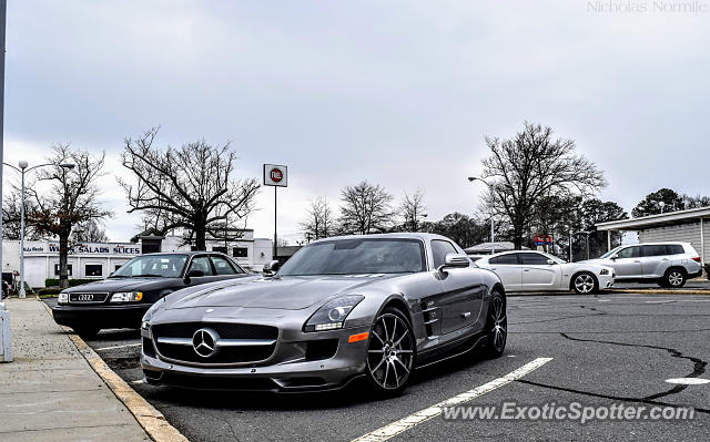 Mercedes SLS AMG spotted in Charlotte, North Carolina