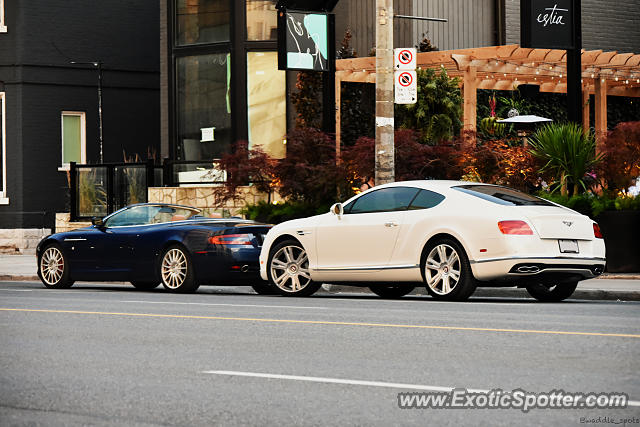 Bentley Continental spotted in Toronto, Canada