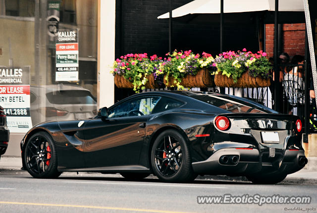 Ferrari F12 spotted in Toronto, Canada