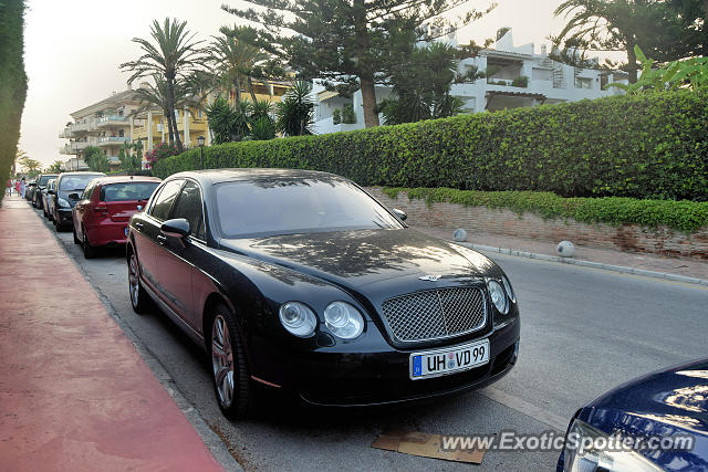 Bentley Flying Spur spotted in San Pedro, Spain