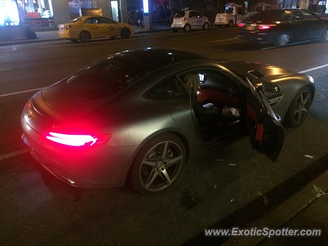 Mercedes AMG GT spotted in Manhattan, New York