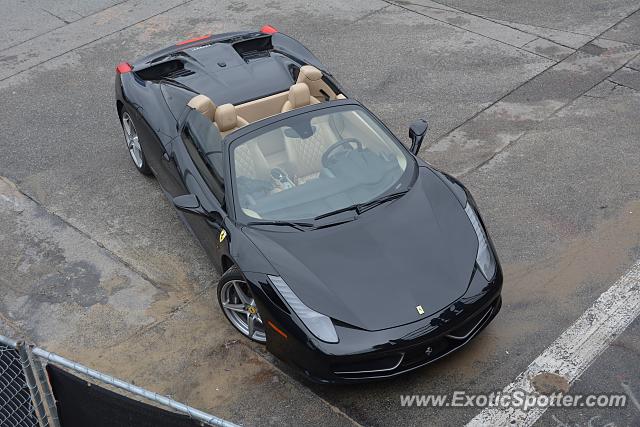 Ferrari 458 Italia spotted in Santa Monica, California