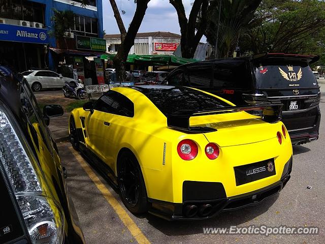 Nissan GT-R spotted in Kuala lumpur, Malaysia