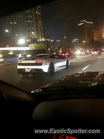 Lamborghini Gallardo spotted in Houston, Texas