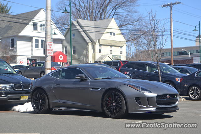 Jaguar F-Type spotted in Summit, New Jersey