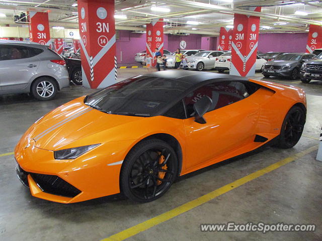 Lamborghini Huracan spotted in Kuala lumpur, Malaysia