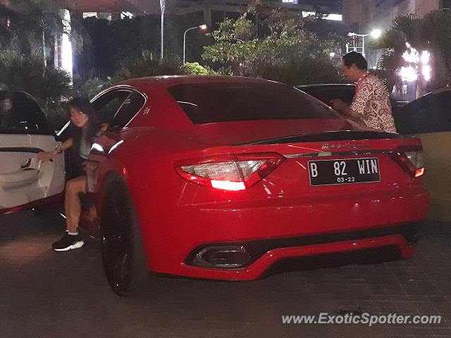 Maserati GranTurismo spotted in Jakarta, Indonesia