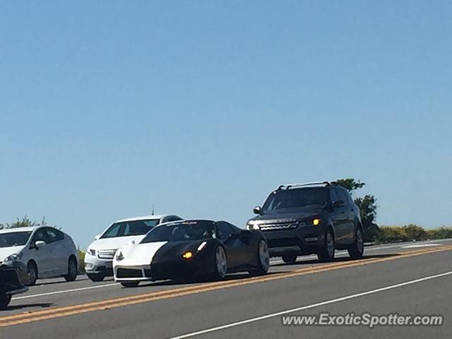 Ferrari 458 Italia spotted in Newport Beach, California