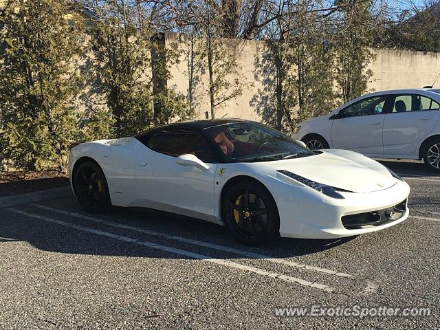 Ferrari 458 Italia spotted in Valley Stream, New York