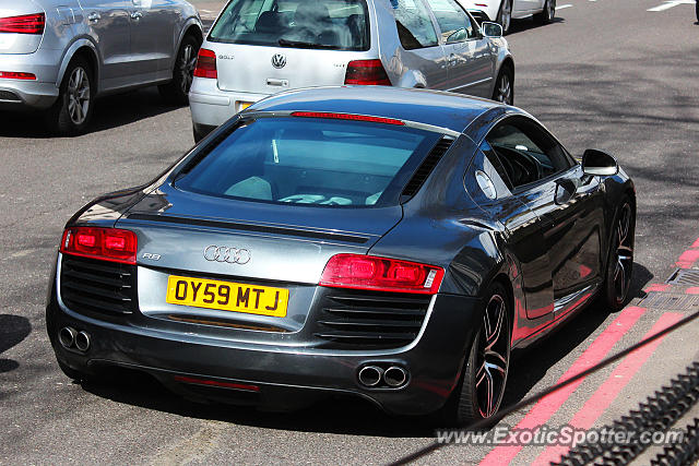 Audi R8 spotted in London, United Kingdom