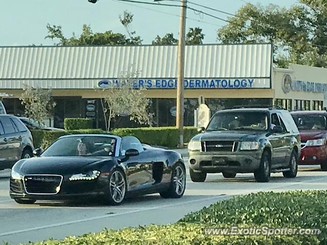 Audi R8 spotted in Pompano Beach, Florida