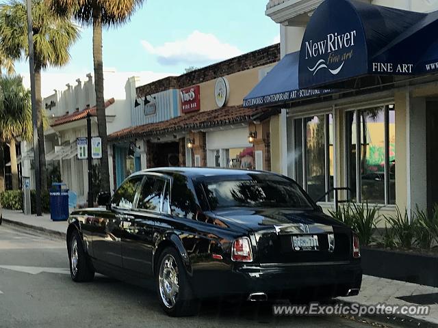 Rolls-Royce Phantom spotted in Ft Lauderdale, Florida