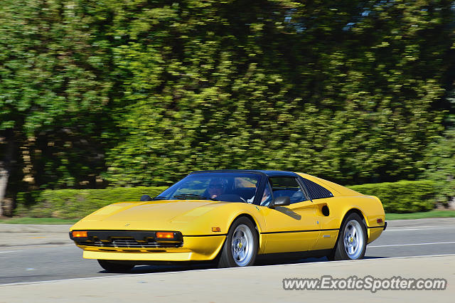 Ferrari 308 spotted in Los Angeles, California