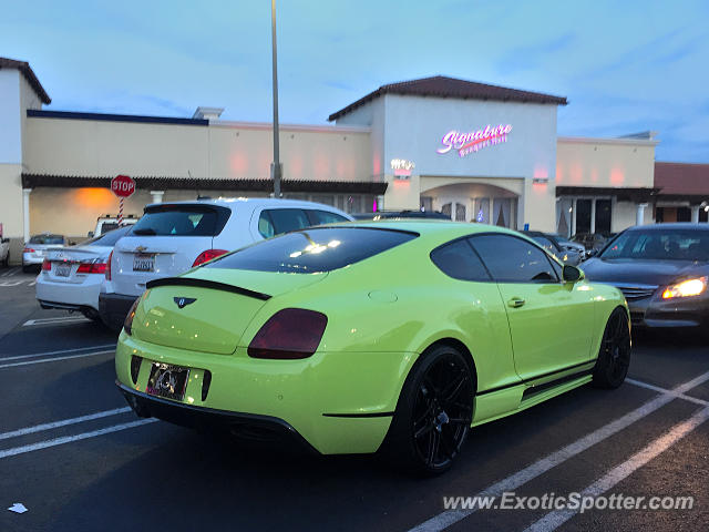 Bentley Continental spotted in Los Angeles, California