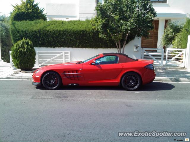 Mercedes SLR spotted in Limassol, Cyprus