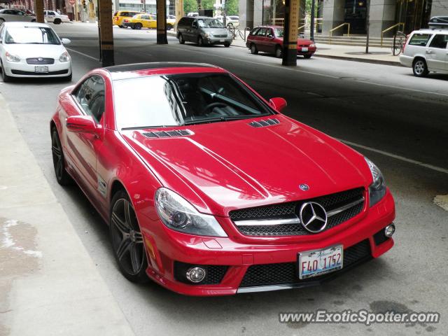 Mercedes SL 65 AMG spotted in Chicago, Illinois