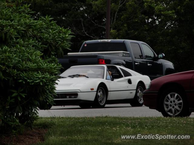 Ferrari 328 spotted in Cape cod, Massachusetts