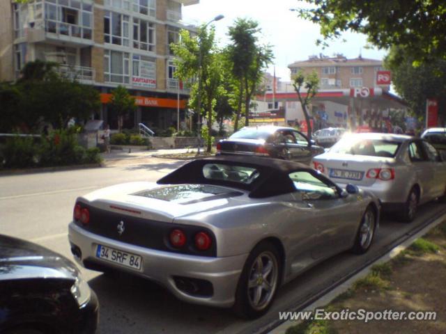 Ferrari 360 Modena spotted in Istanbul, Turkey