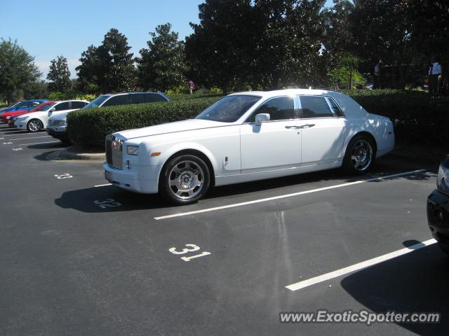 Rolls Royce Phantom spotted in Orlando, Florida