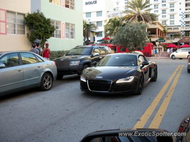 Audi R8 spotted in Miami, Florida